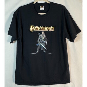 Vintage Pathfinder Valeros Paizo Off World Designs T Shirt, Size Large L
